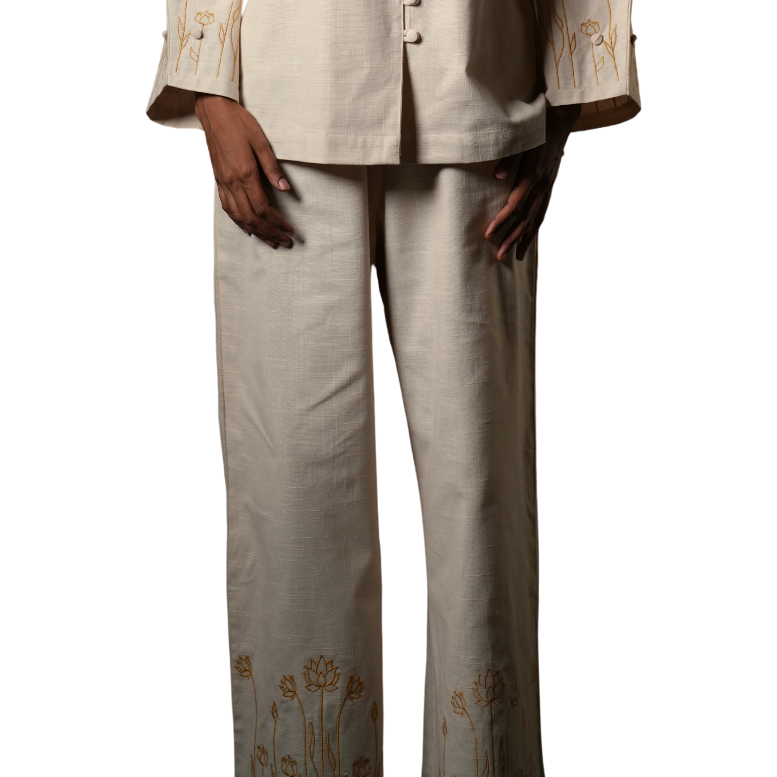 Lotus pants in Beige