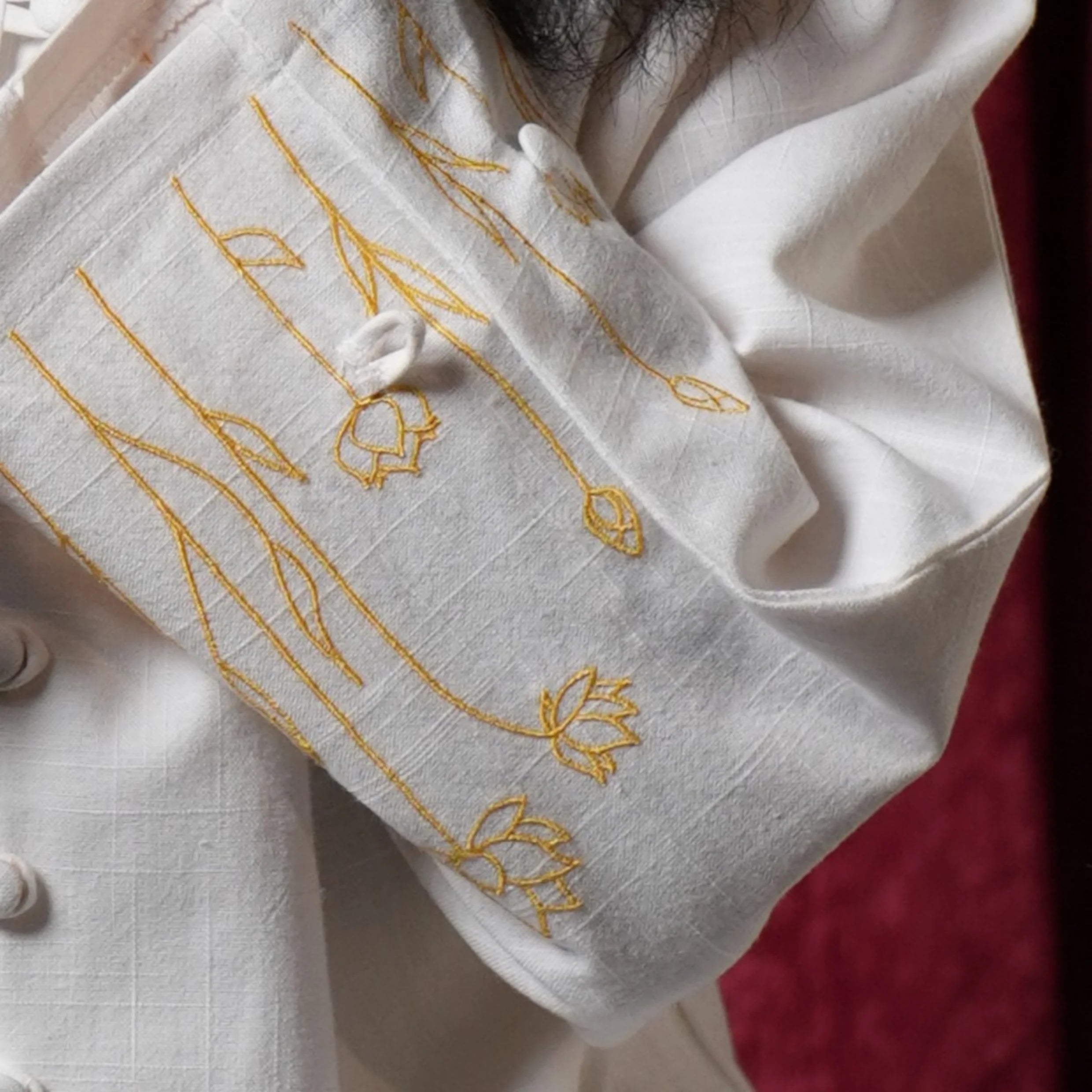 Long sleeve shirt in White