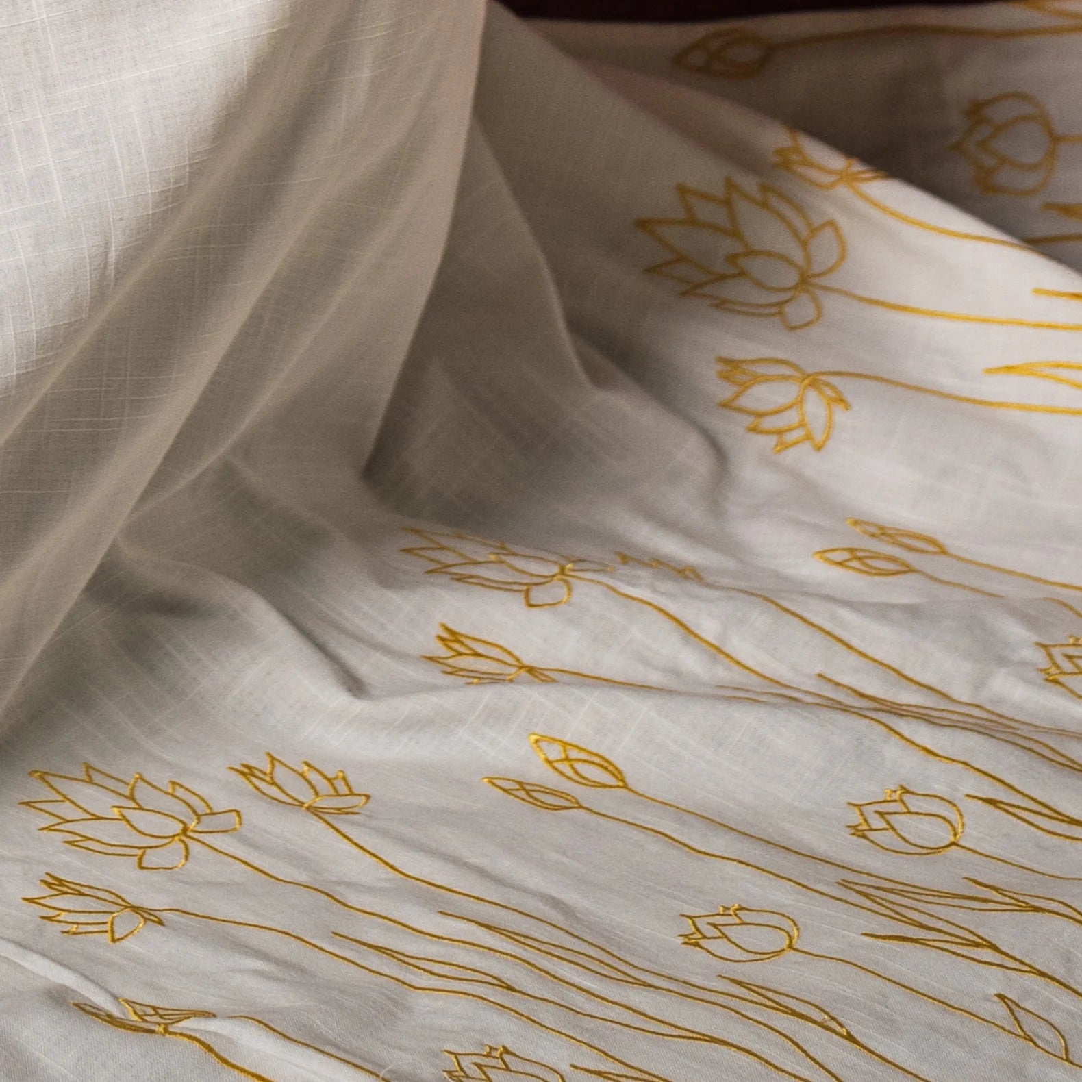 Lotus Kimono in White